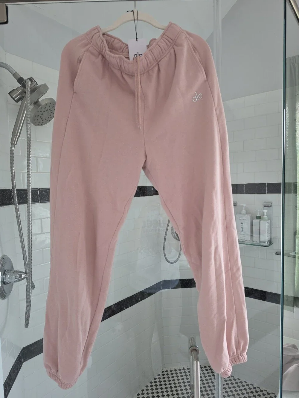 Alo Yoga Pink Quartz Jogger Sweatpants